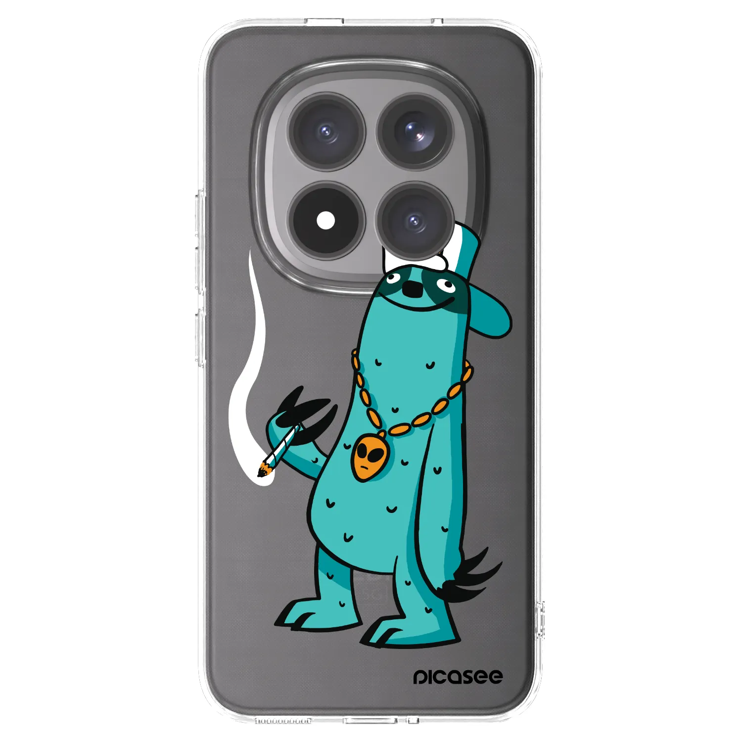 Picasee silikonový průhledný obal pro Xiaomi Redmi Note 15 Pro+ - Earth - Je mi fajn
