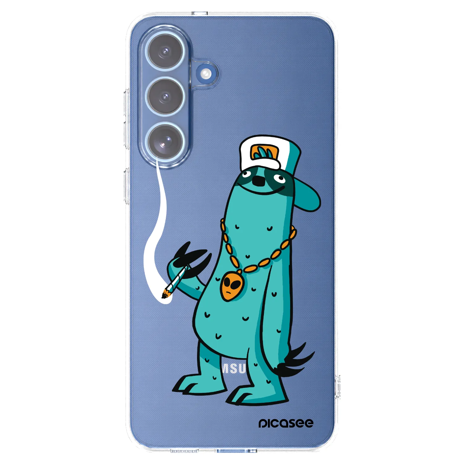 Picasee silikonový průhledný obal pro Samsung Galaxy S25 FE 5G - Earth - Je mi fajn