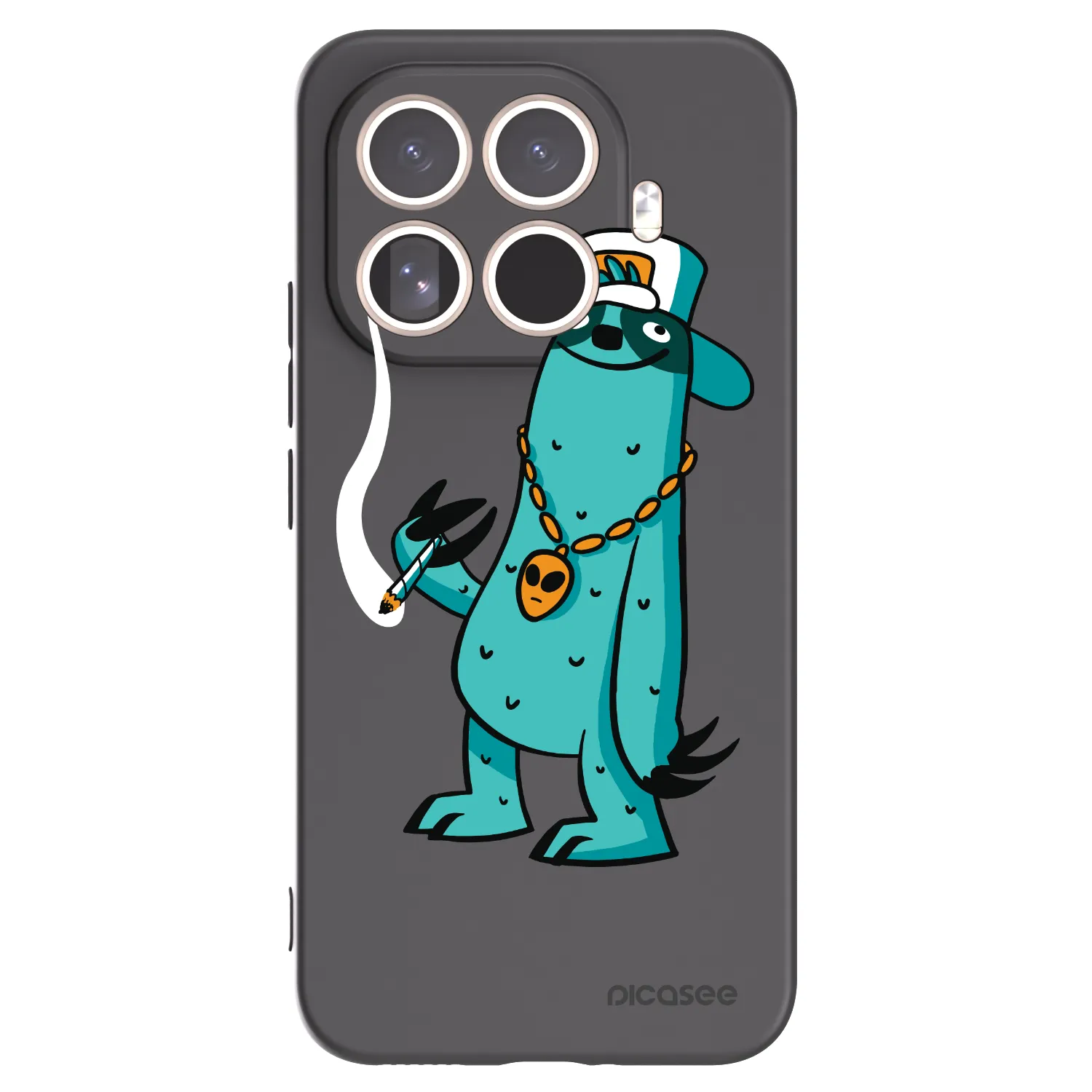 Picasee silikonový černý obal pro Xiaomi 15T Pro - Earth - Je mi fajn