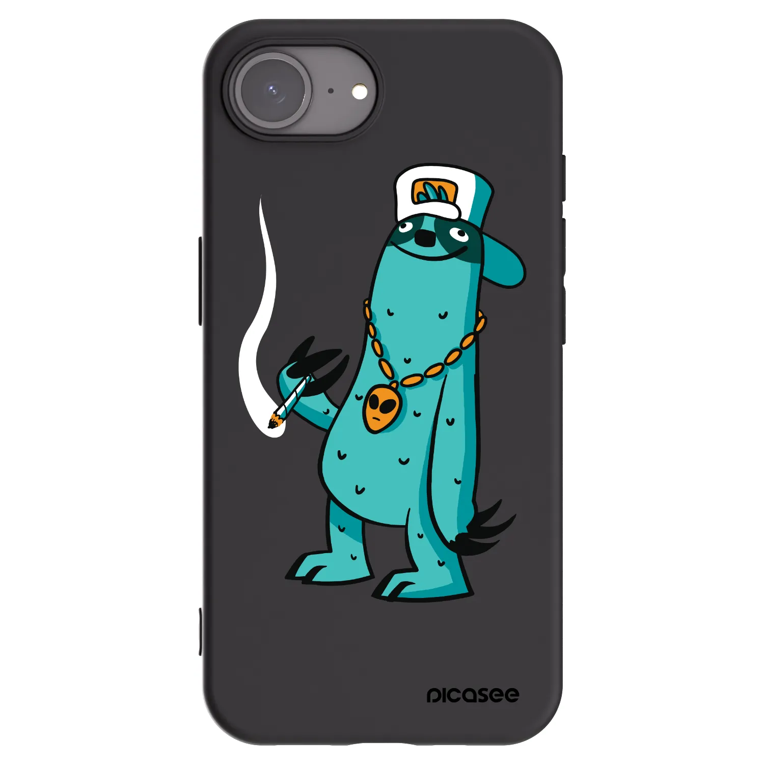 Picasee silikonový černý obal pro Apple iPhone 17e - Earth - Je mi fajn