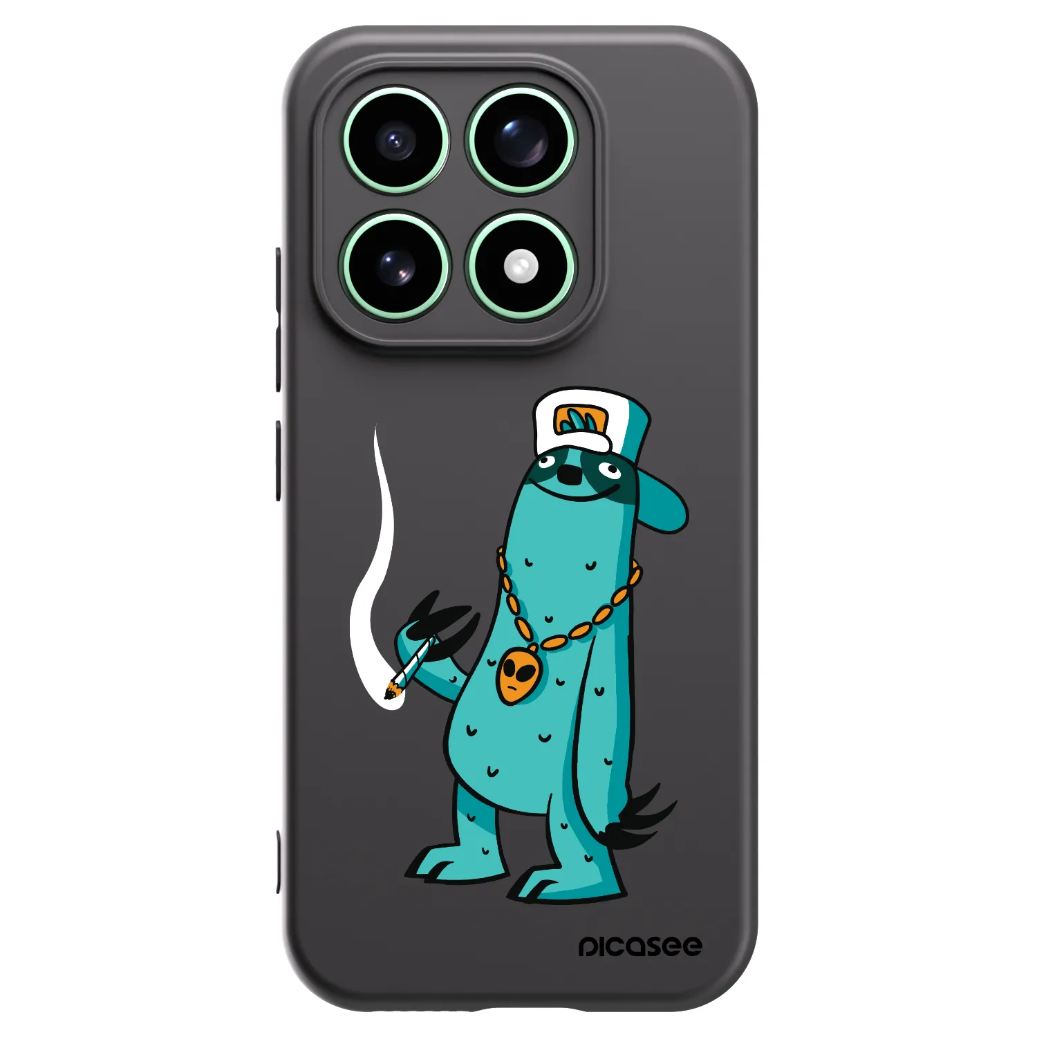 Picasee silikonový černý obal pro Xiaomi 17 - Earth - Je mi fajn