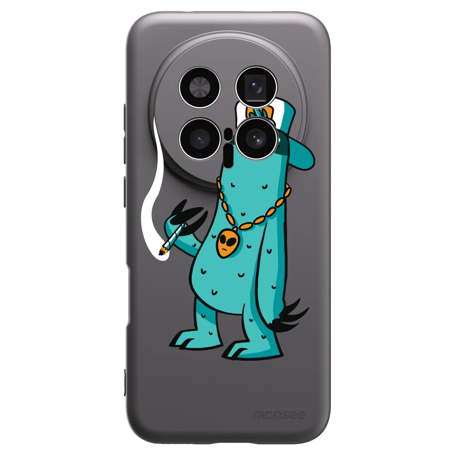 Picasee silikonový černý obal pro Honor Magic8 Pro 5G - Earth - Je mi fajn