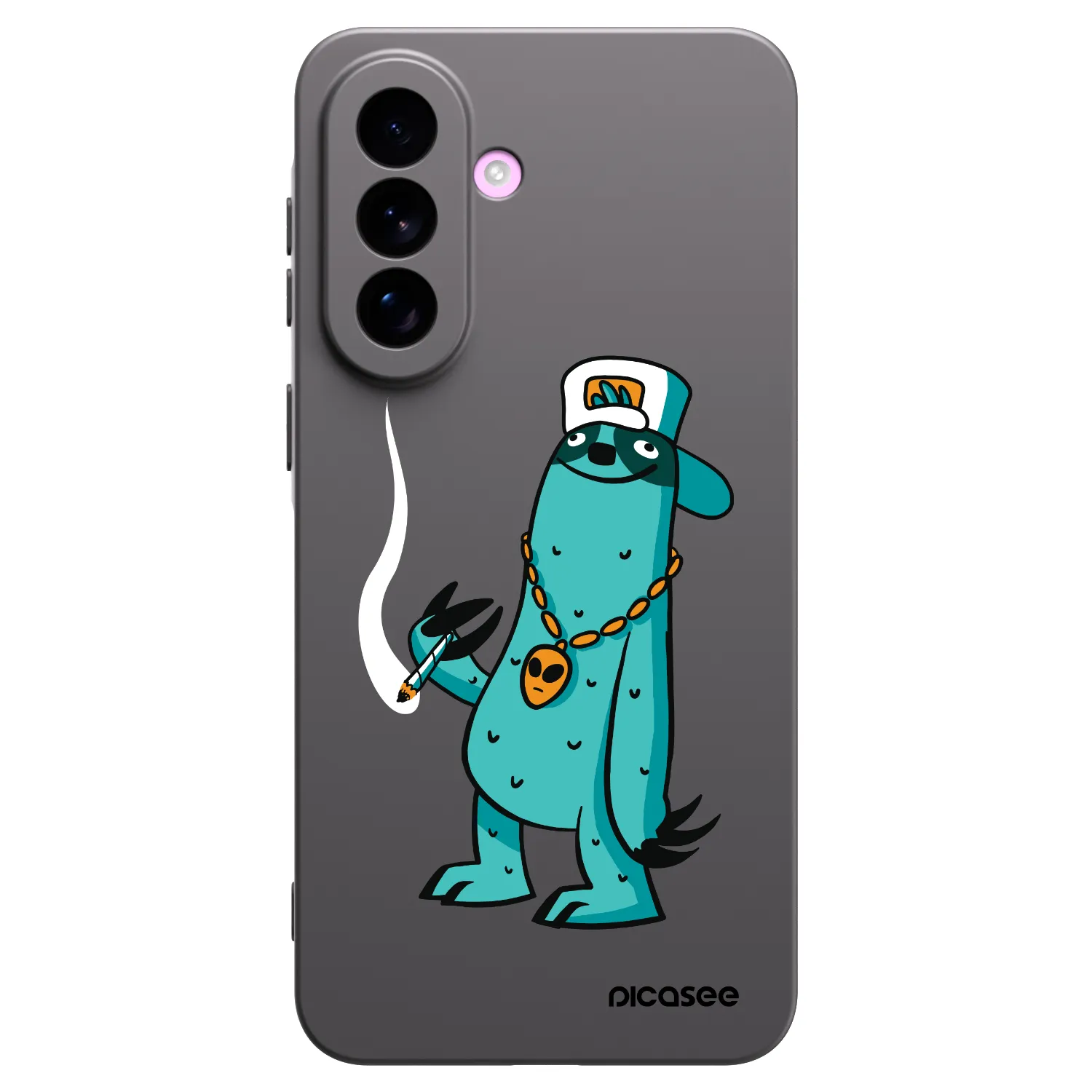Picasee silikonový černý obal pro Samsung Galaxy A57 5G - Earth - Je mi fajn