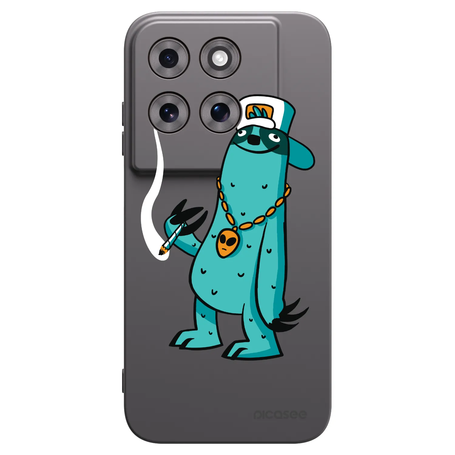 Picasee silikonový černý obal pro Motorola Moto G77 - Earth - Je mi fajn