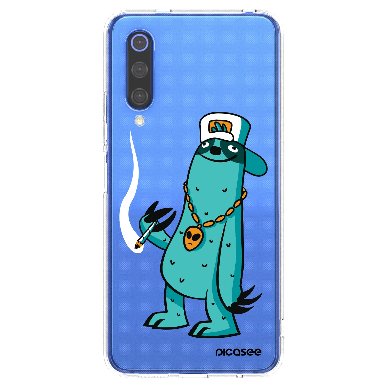 Picasee silikonový průhledný obal pro Xiaomi Mi 9 SE - Earth - Je mi fajn