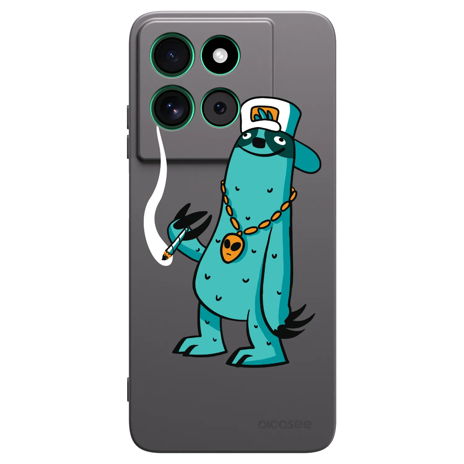Picasee silikonový černý obal pro Motorola Moto G57 Power - Earth - Je mi fajn