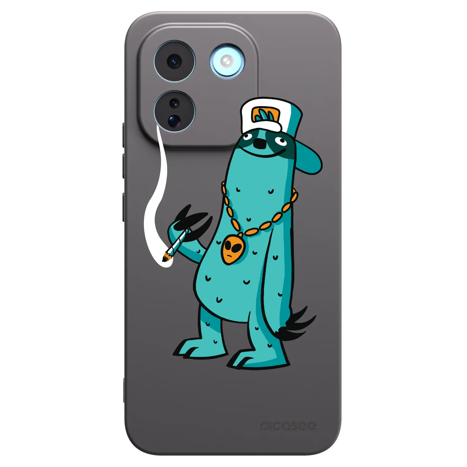 Picasee silikonový černý obal pro Xiaomi Redmi Note 17 Pro MAX 5G - Earth - Je mi fajn