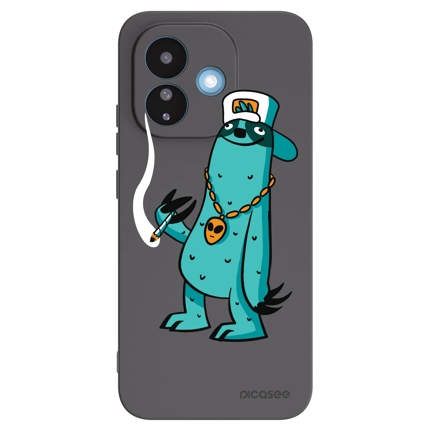 Picasee silikonový černý obal pro Xiaomi Redmi Note 17 Pro 5G - Earth - Je mi fajn