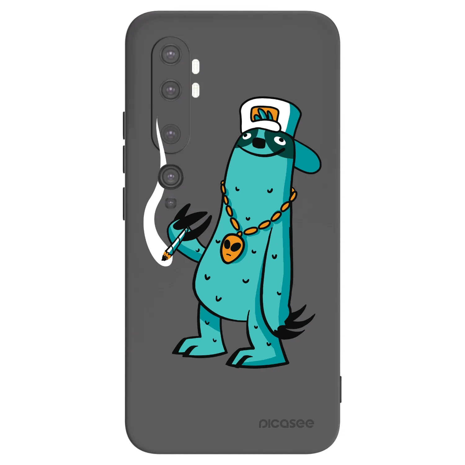 Picasee silikonový černý obal pro Xiaomi Mi Note 10 (Pro) - Earth - Je mi fajn