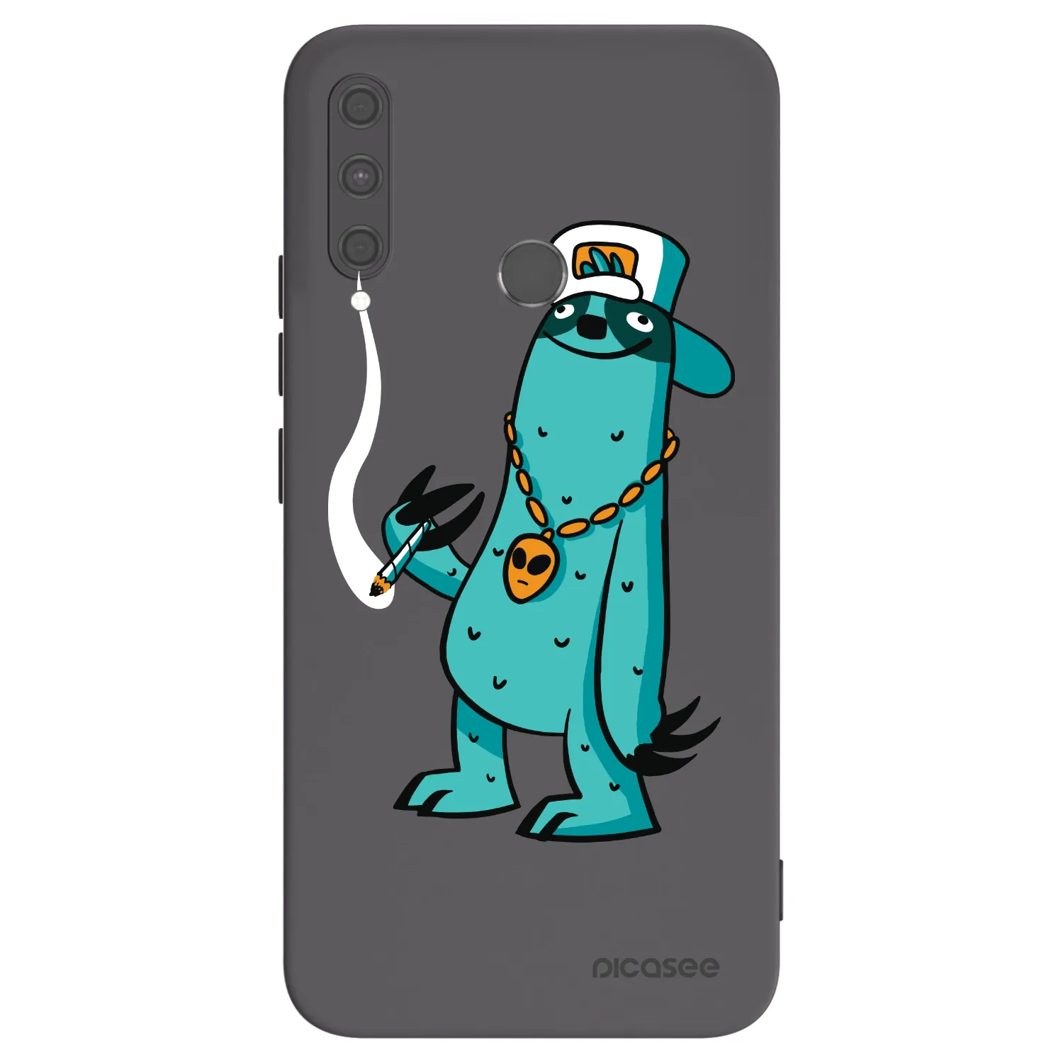 Picasee silikonový černý obal pro Huawei P40 Lite E - Earth - Je mi fajn