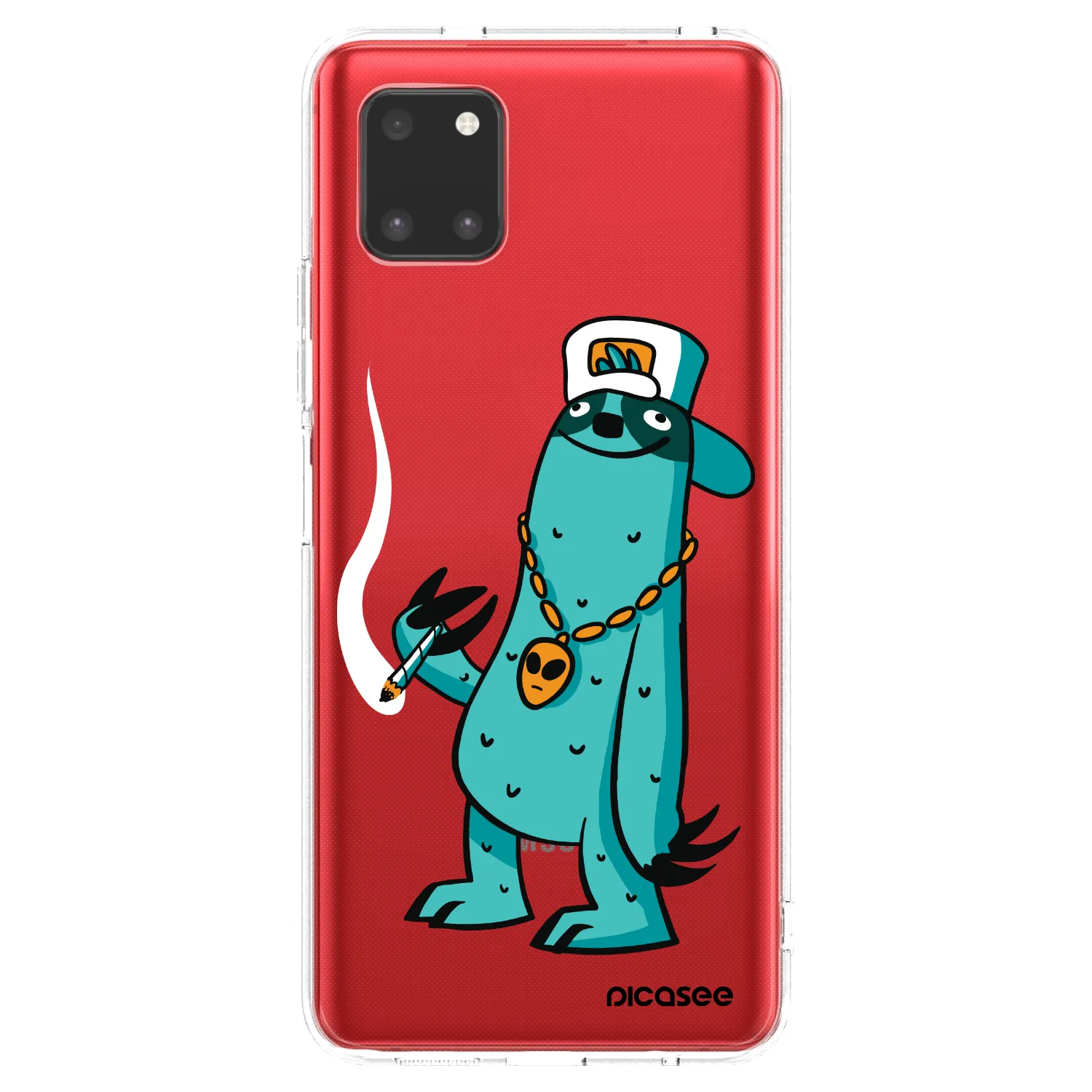 Picasee silikonový průhledný obal pro Samsung Galaxy Note 10 Lite N770F - Earth - Je mi fajn