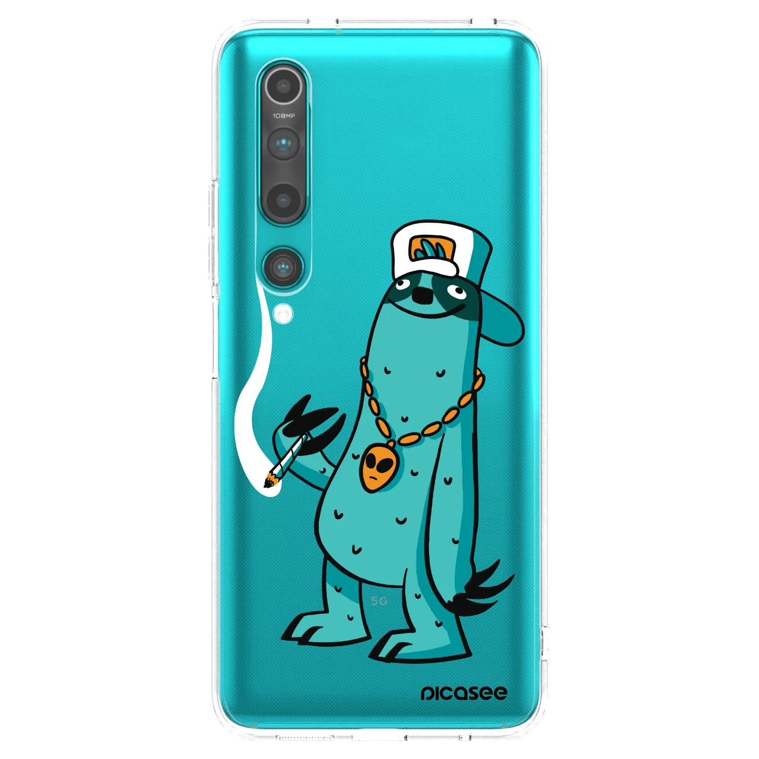 Picasee silikonový průhledný obal pro Xiaomi Mi 10 - Earth - Je mi fajn