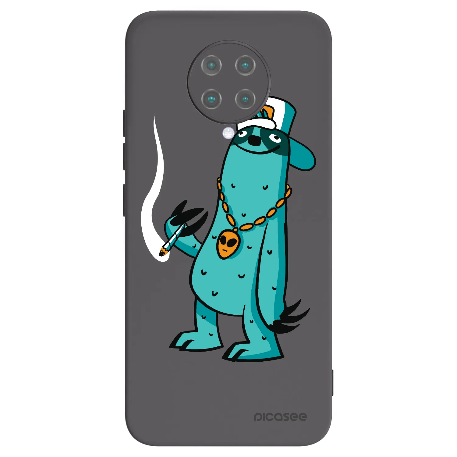 Picasee silikonový černý obal pro Xiaomi Poco F2 Pro - Earth - Je mi fajn