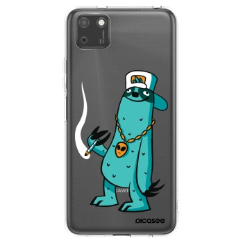 Picasee silikonový průhledný obal pro Huawei Y5P - Earth - Je mi fajn