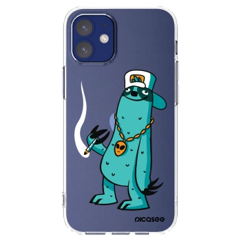 Picasee silikonový průhledný obal pro Apple iPhone 12 mini - Earth - Je mi fajn