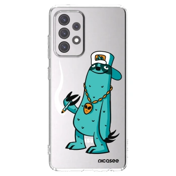 Picasee silikonový průhledný obal pro Samsung Galaxy A52 5G A525F - Earth - Je mi fajn