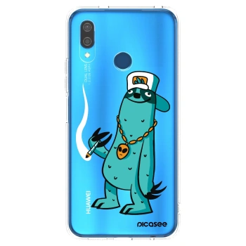 Picasee silikonový průhledný obal pro Huawei P20 Lite - Earth - Je mi fajn