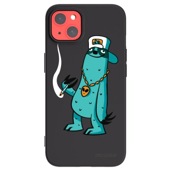Picasee silikonový černý obal pro Apple iPhone 13 - Earth - Je mi fajn
