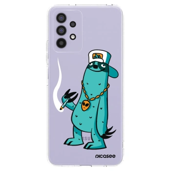Picasee silikonový průhledný obal pro Samsung Galaxy A32 4G SM-A325F - Earth - Je mi fajn