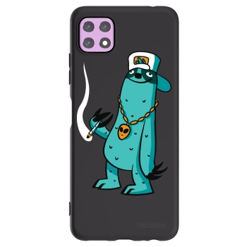 Picasee silikonový černý obal pro Samsung Galaxy A22 A226B 5G - Earth - Je mi fajn