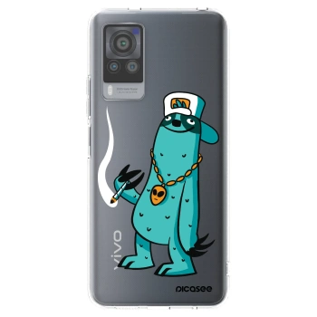 Picasee silikonový průhledný obal pro Vivo X60 Pro 5G - Earth - Je mi fajn