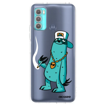 Picasee silikonový průhledný obal pro Motorola Moto G60 - Earth - Je mi fajn