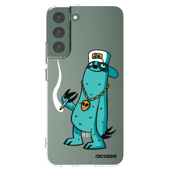 Picasee silikonový průhledný obal pro Samsung Galaxy S22+ 5G - Earth - Je mi fajn