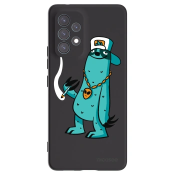 Picasee silikonový černý obal pro Samsung Galaxy A53 5G A536 - Earth - Je mi fajn