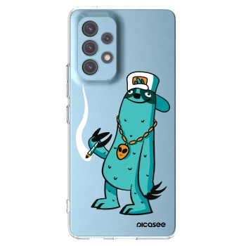 Picasee silikonový průhledný obal pro Samsung Galaxy A53 5G A536 - Earth - Je mi fajn