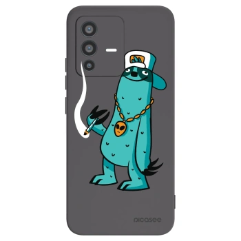 Picasee silikonový černý obal pro Vivo V23 5G - Earth - Je mi fajn
