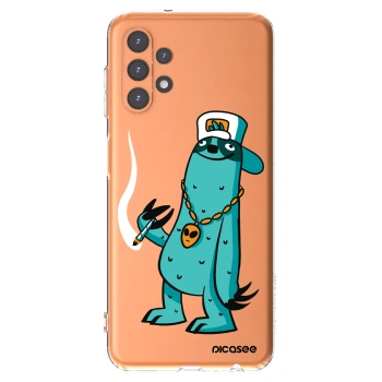 Picasee silikonový průhledný obal pro Samsung Galaxy A13 4G A135 - Earth - Je mi fajn