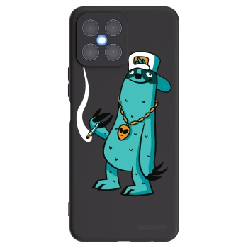 Picasee silikonový černý obal pro Honor X8 4G - Earth - Je mi fajn