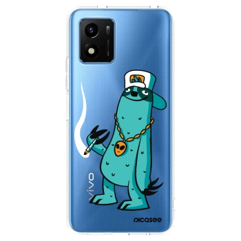 Picasee silikonový průhledný obal pro Vivo Y01 - Earth - Je mi fajn