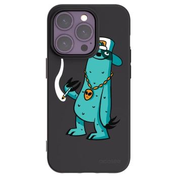 Picasee silikonový černý obal pro Apple iPhone 14 Pro - Earth - Je mi fajn