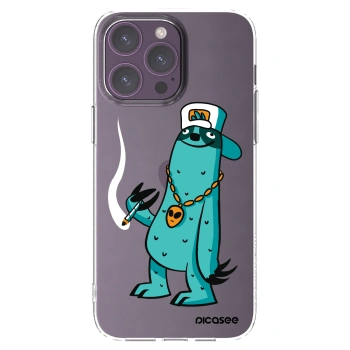 Picasee silikonový průhledný obal pro Apple iPhone 14 Pro Max - Earth - Je mi fajn