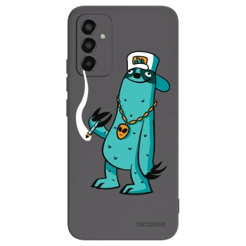 Picasee silikonový černý obal pro Samsung Galaxy M13 M135F - Earth - Je mi fajn