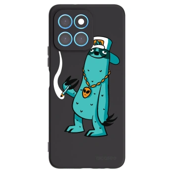 Picasee silikonový černý obal pro Honor X6 - Earth - Je mi fajn