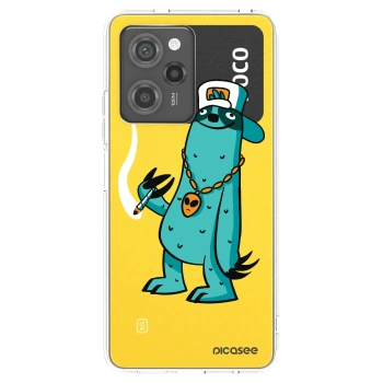 Picasee silikonový černý obal pro Xiaomi Poco X5 Pro - Earth - Je mi fajn
