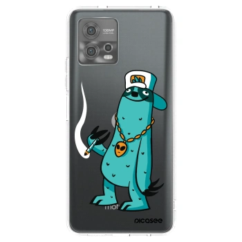 Picasee silikonový průhledný obal pro Motorola Moto G72 - Earth - Je mi fajn