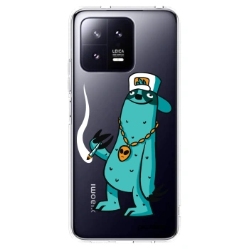 Picasee silikonový průhledný obal pro Xiaomi 13 Pro - Earth - Je mi fajn