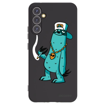 Picasee silikonový černý obal pro Samsung Galaxy A34 5G A346B - Earth - Je mi fajn