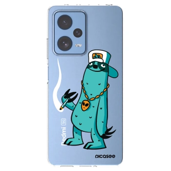 Picasee silikonový průhledný obal pro Xiaomi Redmi Note 12 Pro 5G - Earth - Je mi fajn