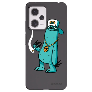 Picasee silikonový černý obal pro Xiaomi Redmi Note 12 Pro+ 5G - Earth - Je mi fajn