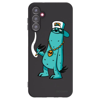 Picasee silikonový černý obal pro Samsung Galaxy A14 5G A146P - Earth - Je mi fajn