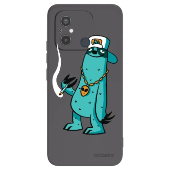 Picasee silikonový černý obal pro Xiaomi Redmi 12C - Earth - Je mi fajn