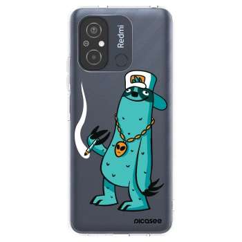 Picasee silikonový průhledný obal pro Xiaomi Redmi 12C - Earth - Je mi fajn