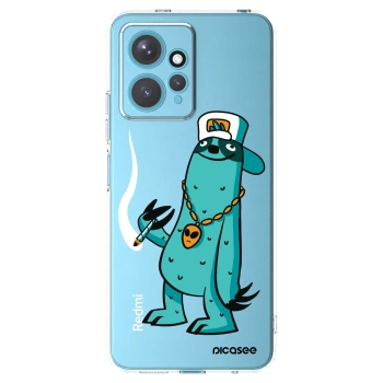Picasee silikonový průhledný obal pro Xiaomi Redmi Note 12 4G - Earth - Je mi fajn