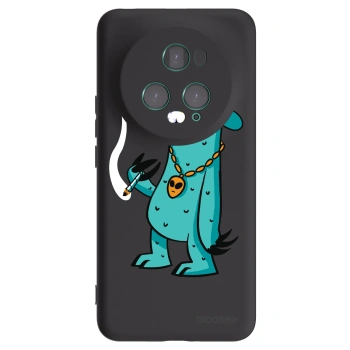 Picasee silikonový černý obal pro Honor Magic5 Pro - Earth - Je mi fajn