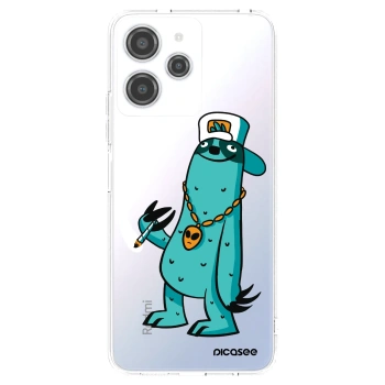 Picasee silikonový průhledný obal pro Xiaomi Redmi 12 4G - Earth - Je mi fajn