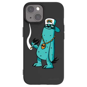 Picasee silikonový černý obal pro Apple iPhone 15 - Earth - Je mi fajn